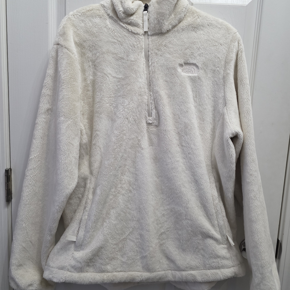 The North Face Cream Fleece Pullover